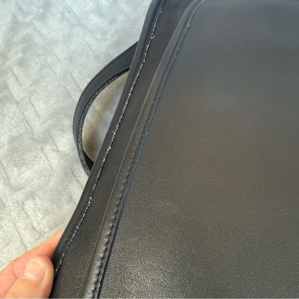 Coach Swingpack Crossbody Style 9974 in Signature Leather Black - Picture 10 of 13